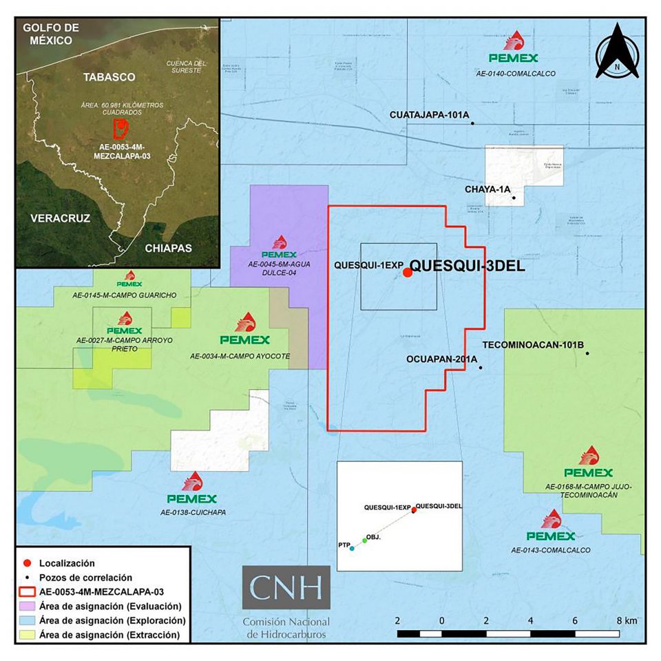 Energy Commerce Pemex invertirá 55 mdd en perforación de pozo Quesqui