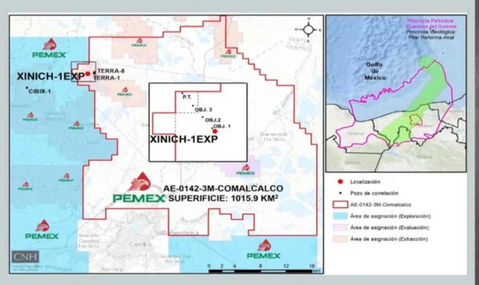 Energy Commerce Pemex Va Por 9 6 Mbpce En Pozo Xinich 1EXP