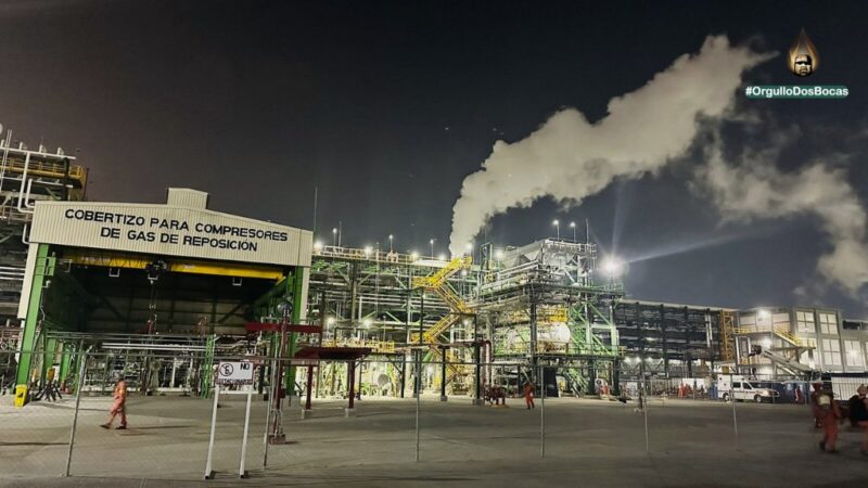 Energy Commerce Refinería Olmeca en limpieza de líneas de vapor