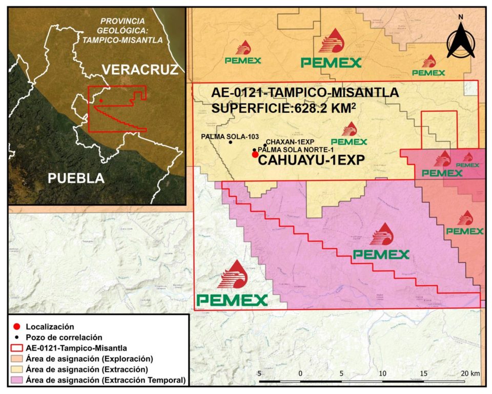 Aprueban a Pemex perforar pozo Cahuayu-1EXP