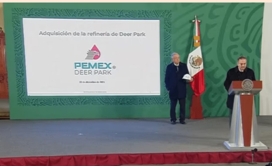 Pemex confirma compra de refinería Deer Park