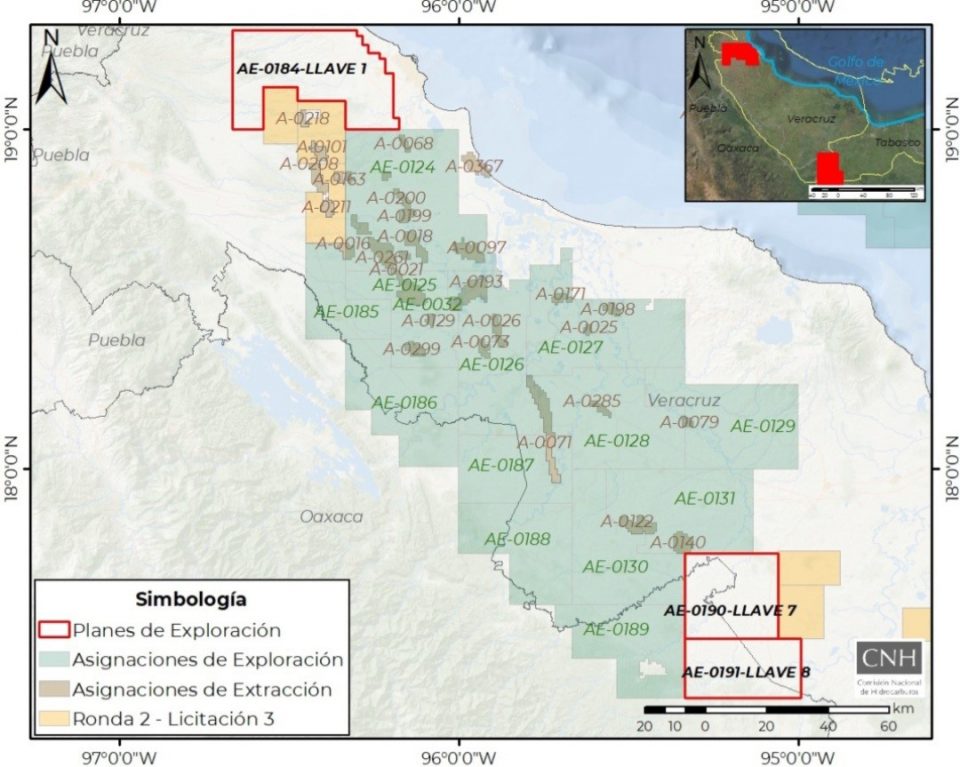 CNH aprueba 3 planes de exploración a Pemex en Veracruz