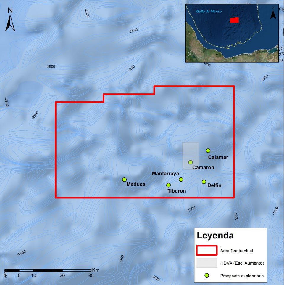 PC Carigali renuncia al 39% de área en aguas profundas