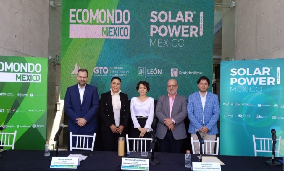 Solar Power México y ECOMONDO México en conferencia desde León, Guanajuato