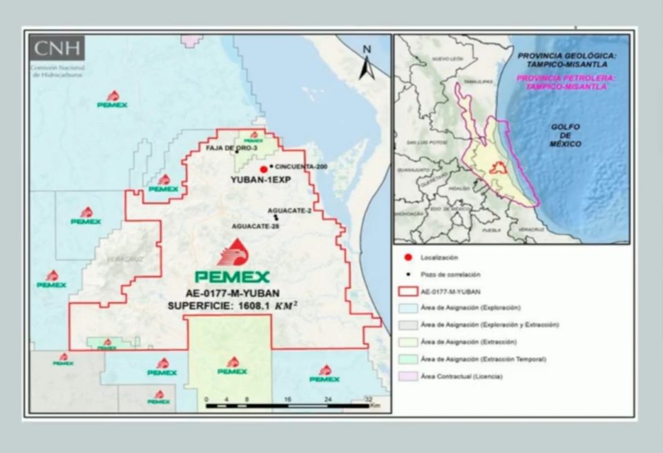 Aprueban a Pemex perforar 3 pozos exploratorios terrestres