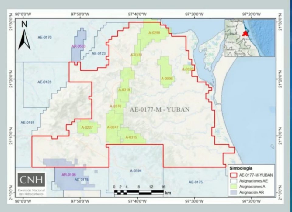 Pemex actualiza plan de exploración en Yuban; contempla una inversión de hasta 70 mdd