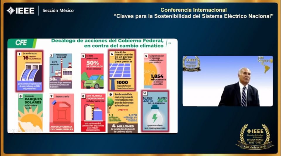 Gobierno avanza en decálogo de acciones vs cambio climático: IEEE México