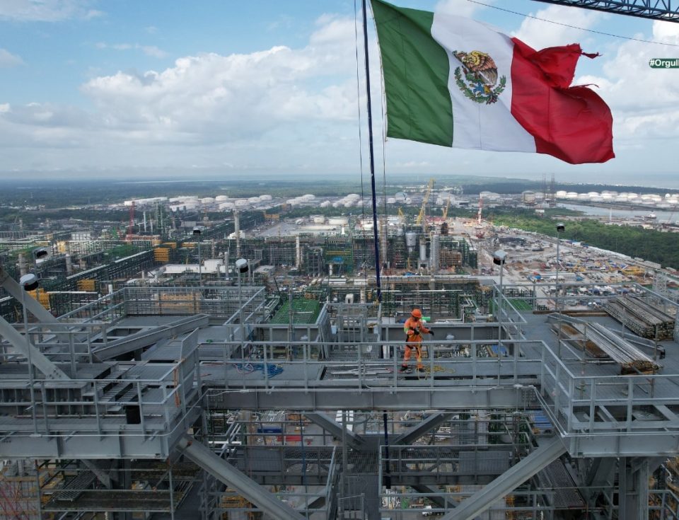 Avanza a toda prueba la refinería Olmeca: Nahle