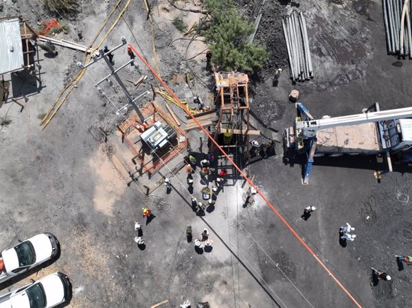 Rescate de cuerpos en mina El Pinabete registra avance de 61.82%