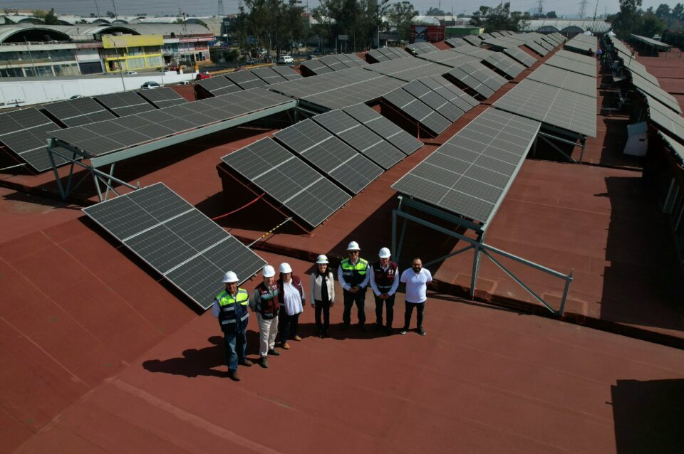 Primera etapa fotovoltaica de la Central de Abastos arrancará en febrero