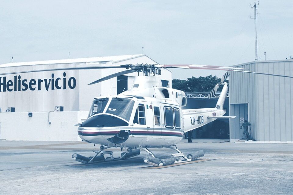 Heliservicio reporta caída de helicóptero; no se trata de nave de Pemex