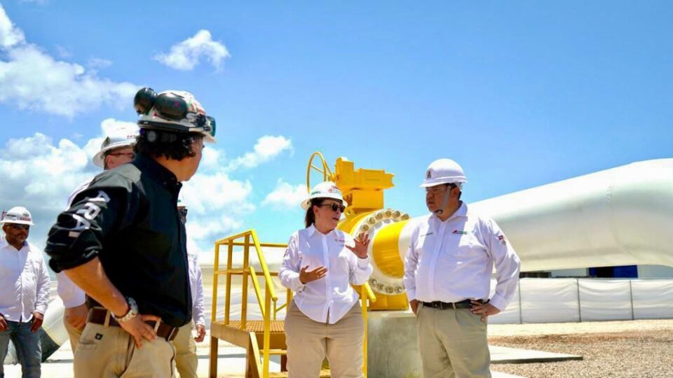 Suman 50,000 barriles en recirculación en la refinería Olmeca: Nahle