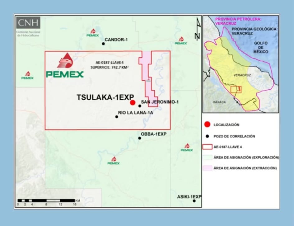 Aprueban a Pemex perforar pozo Tsulaka-1EXP