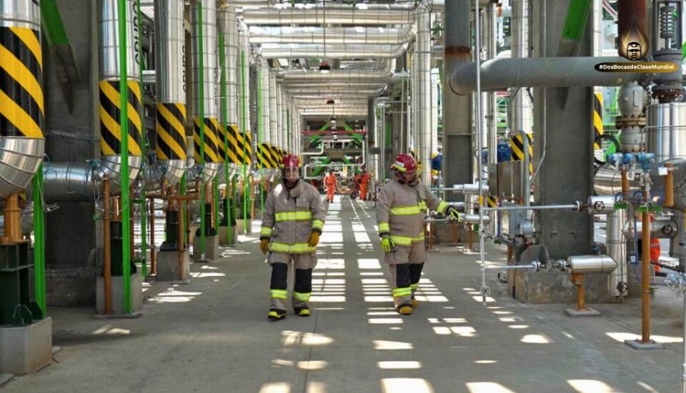 Seguridad industrial y protección civil, primordiales en la refinería Olmeca