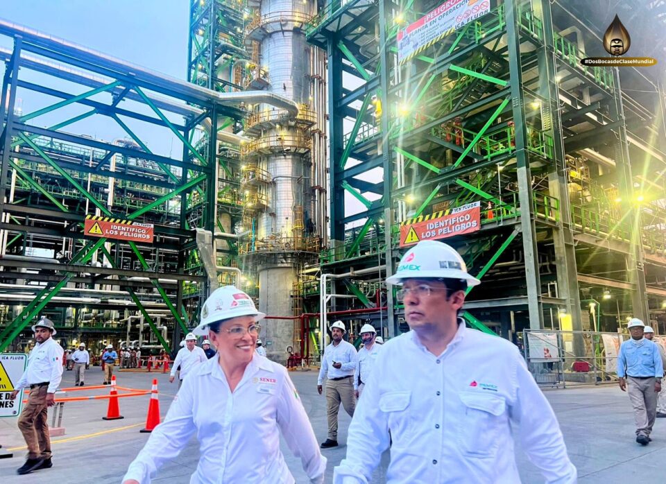 Refinería Olmeca estará operando al 100% este año: Nahle