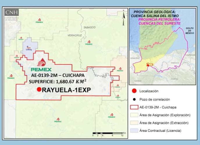 Aprueban a Pemex perforación del pozo Rayuela-1EXP