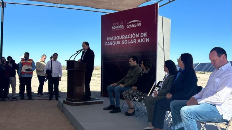 Engie México y Gobierno de Sonora inauguran el Parque Solar Akin