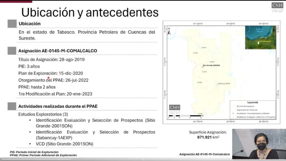 Pemex actualiza plan de exploración en Comalcalco, invertirá 43 mdd en perforación de pozos