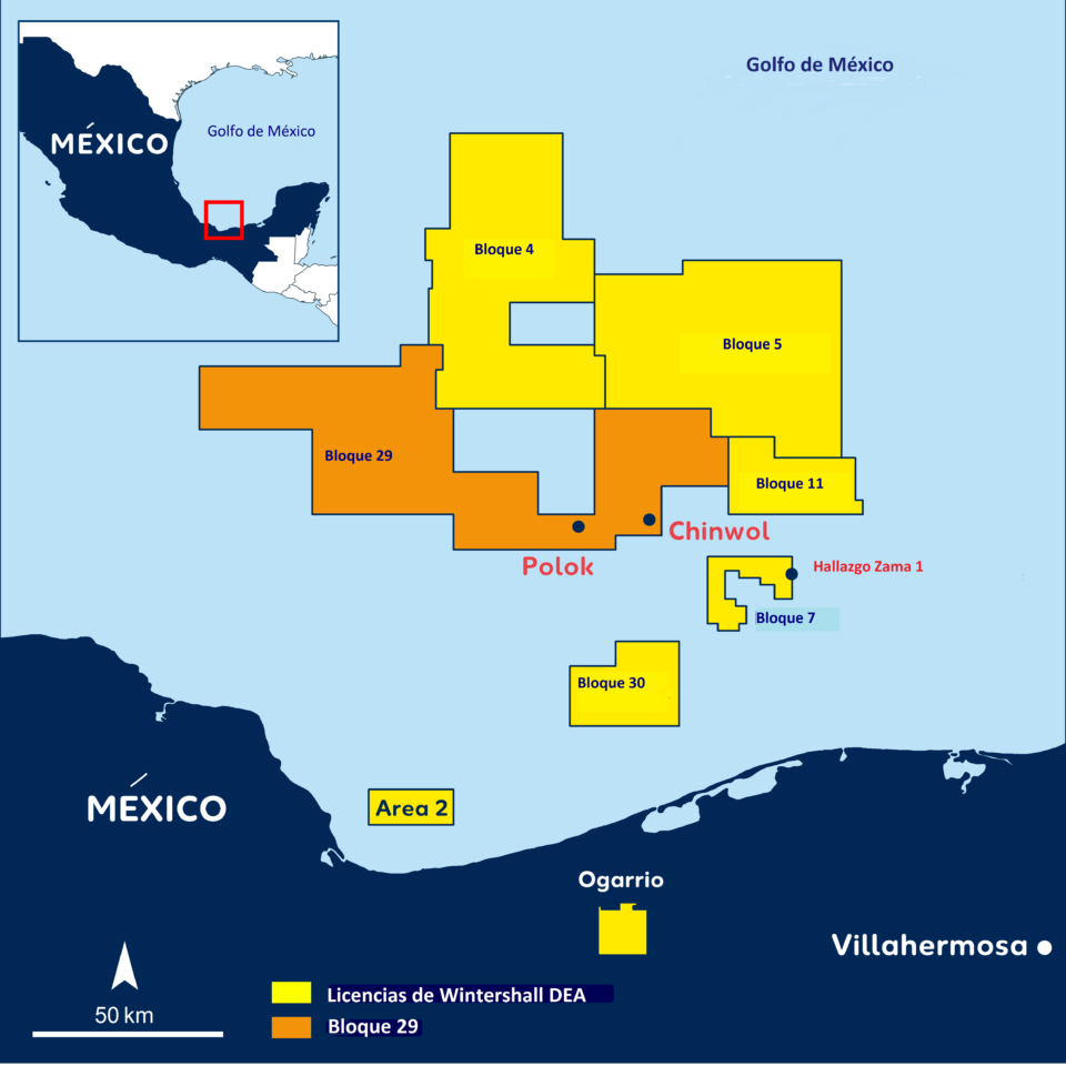 Repsol aumenta participación a 46.67% en Bloque 29 de la Cuenca Salina