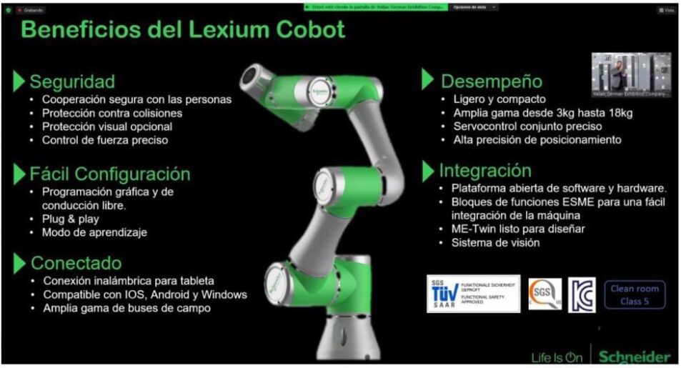 Cobots impulsan la eficiencia en la industria