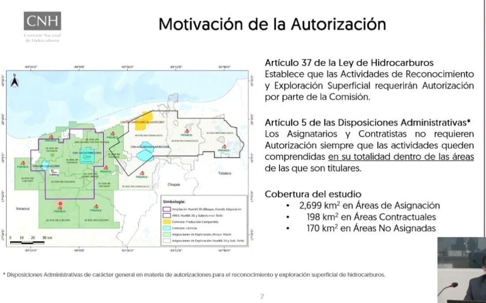 Aprueban a Pemex solicitud para realizar actividades de exploración superficial