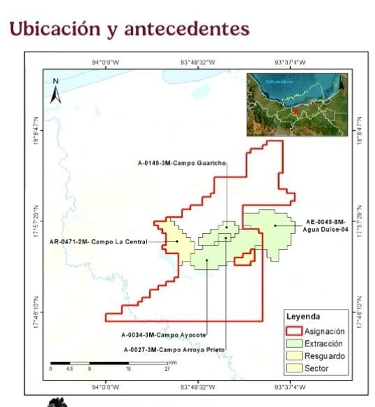 Aprueban a Pemex plana de exploración en la Asignación AE-0138-3M-Cuichapa