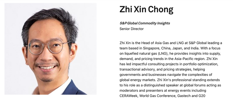 Zhi Xin Chong, Senior Director en S&P Global Commodity Insights