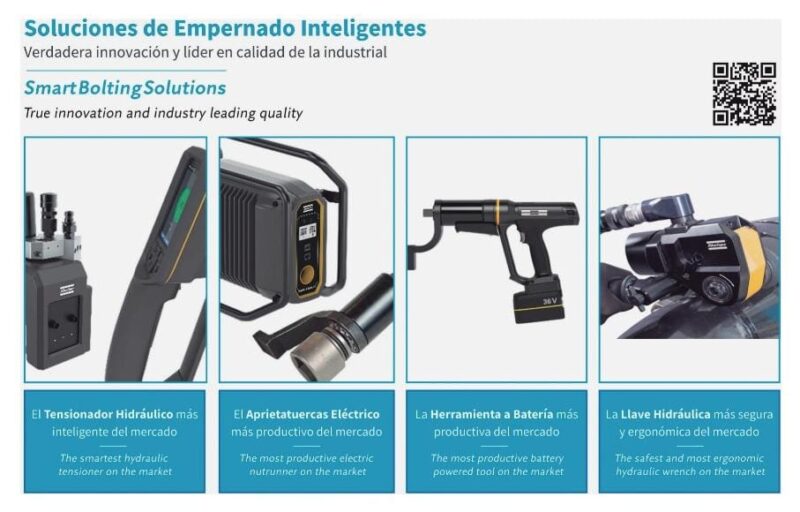 Herramientas de Torque Inteligentes en la transición de Operaciones de la Industria Pesada