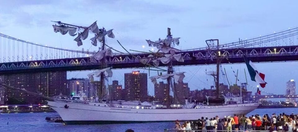 Apoyo a buque Cuauhtémoc ante percance en Nueva York: CAMEITRAM
