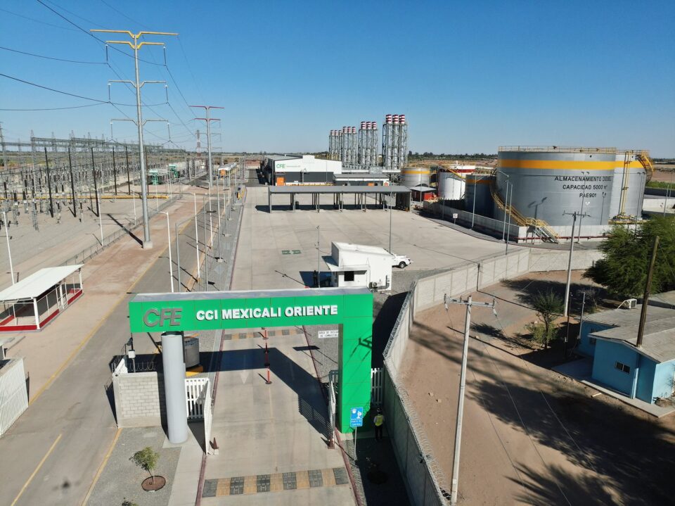 Nueva Central de Combustión Interna Mexicali Oriente beneficia a 1.4 millones de usuarios