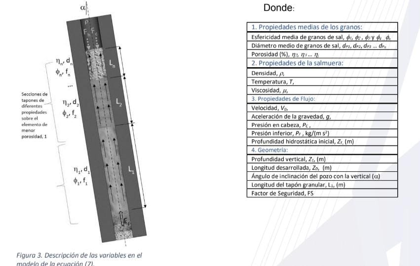 Diseño de tapones de sal para pozos de hidrocarburos, asistido con inteligencia artificial