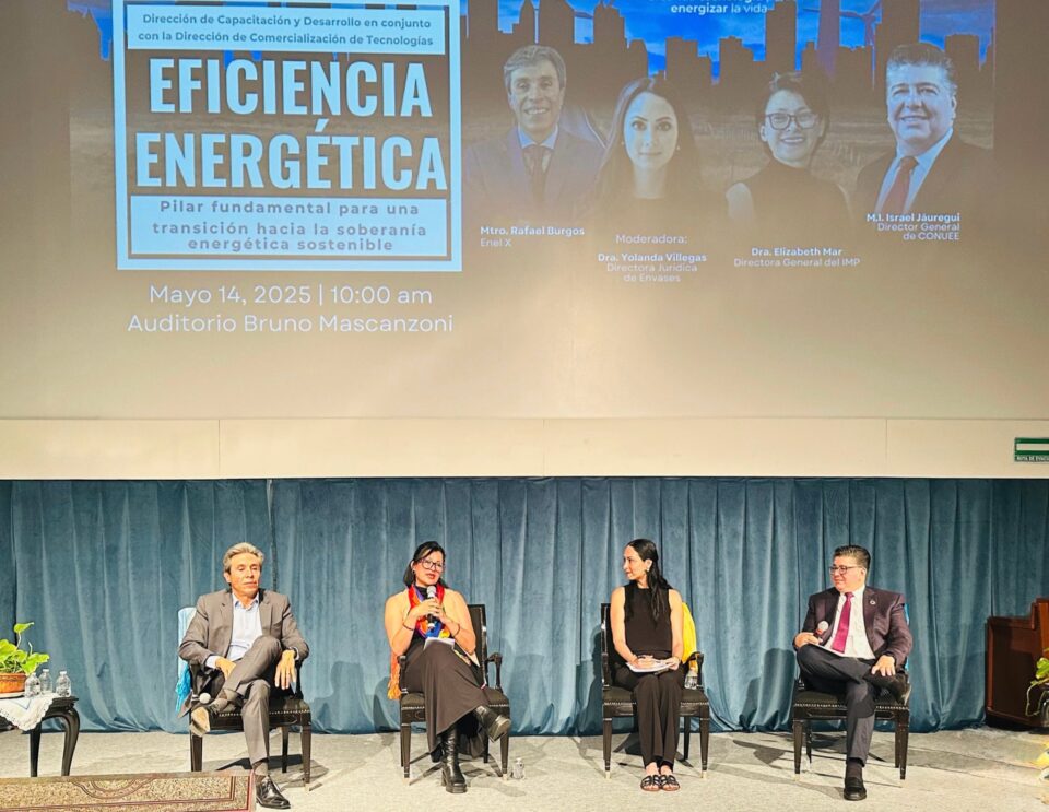 IMP reúne a expertos para impulsar la eficiencia energética en México