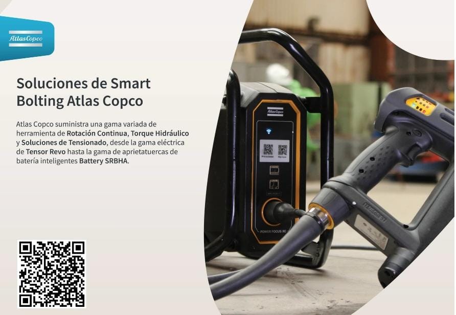 Atlas Copco presenta Herramientas de Torque y Tensionado en el CMP 2025