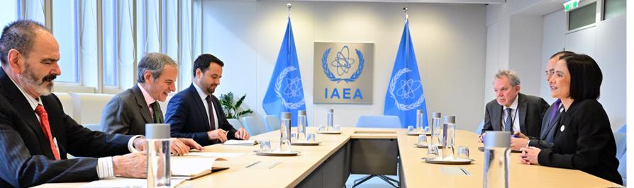 Secretaría de Energía fortalece la relación tecnológica nuclear con la IAEA
