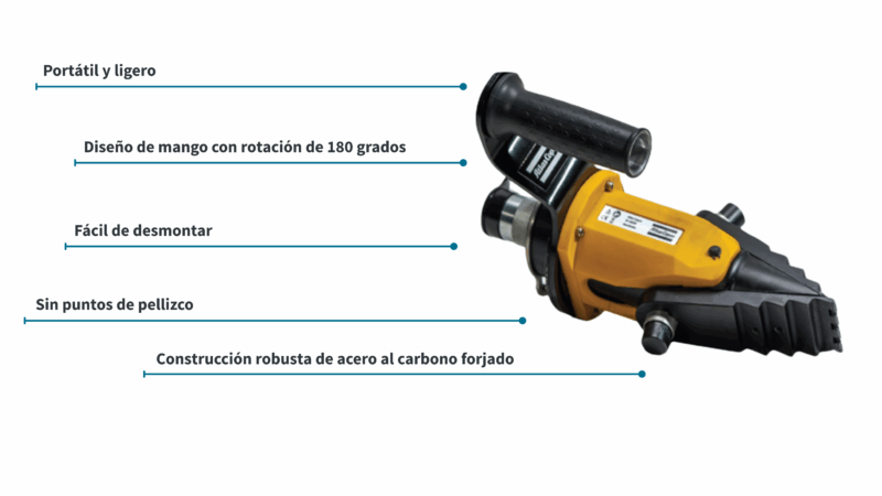 Atlas Copco División Herramientas Lanza el Separador de Bridas más potente del mercado
