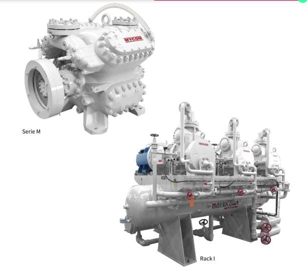 Sistemas de compresión de gas para sistemas artificiales de producción de hidrocarburos