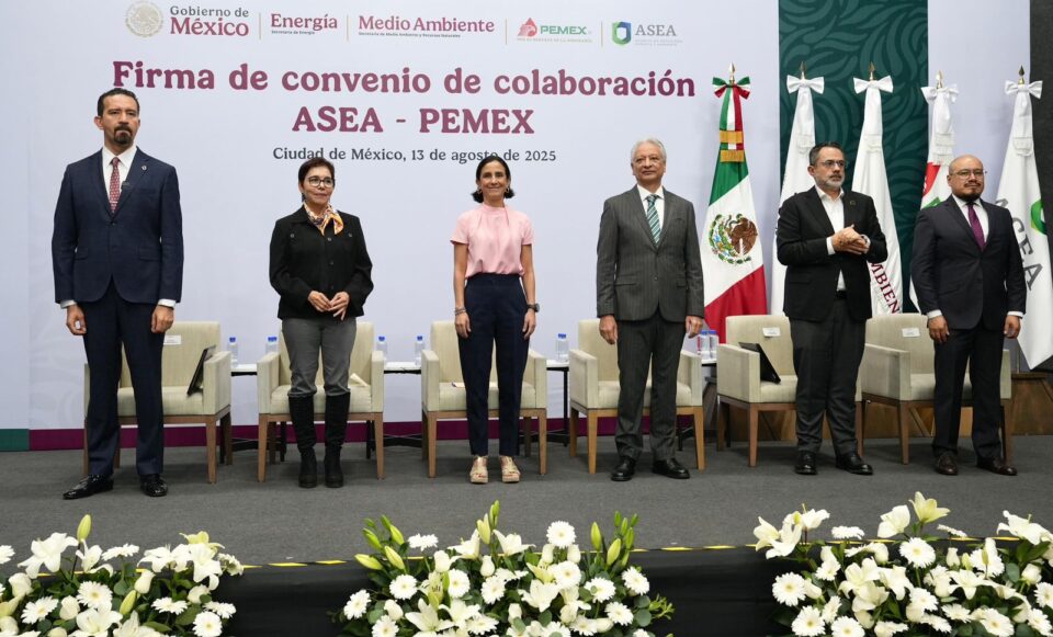 ASEA y Pemex fortalecen protección al Medio Ambiente