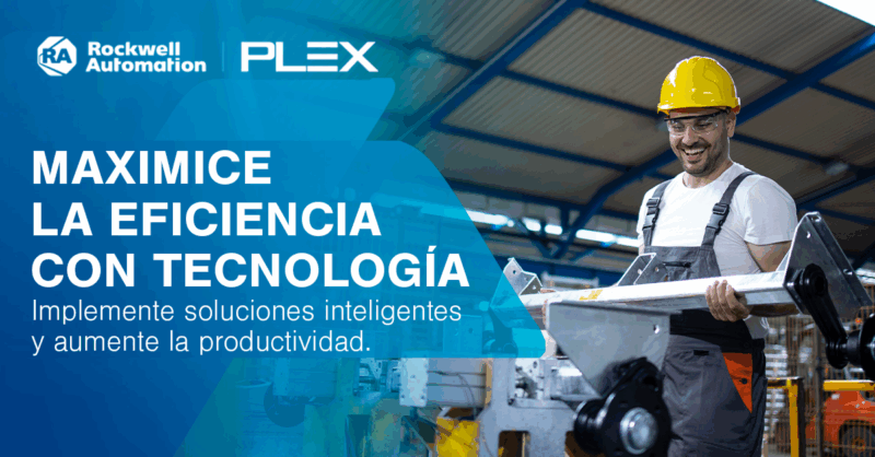 La propuesta de Rockwell Automation con Plex Smart Manufacturing Platform destaca por unir en una sola plataforma SaaS multi tenant el MES, QMS, ERP y planeación de cadena de suministro