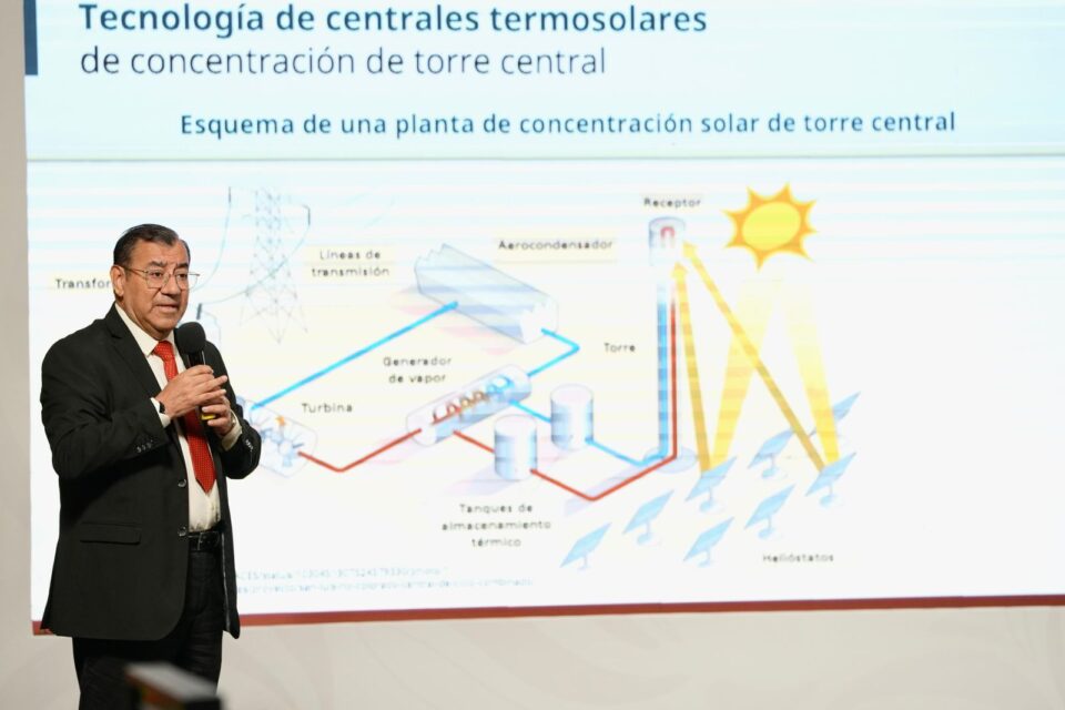México tendrá las dos primeras plantas termosolares con almacenamiento térmico