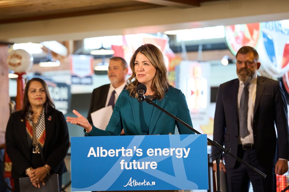 Primera ministra de Alberta, Danielle Smith