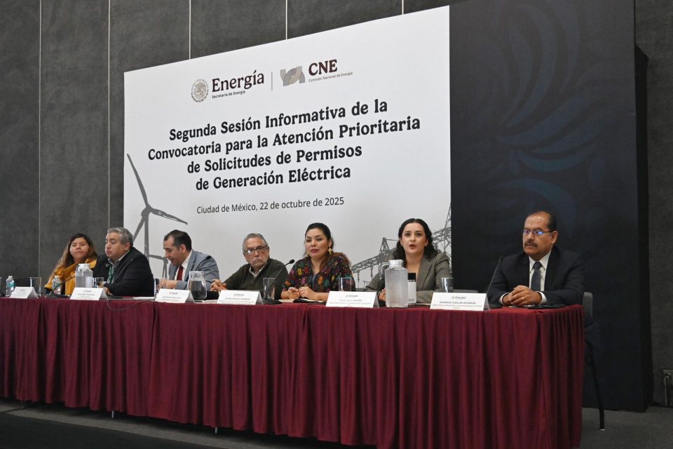 SENER, CNE y CENACE realizan segunda sesión sobre Convocatoria para Permisos de Generación Eléctrica