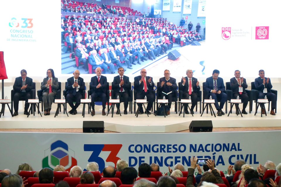 Inicia el 33° Colegio de Ingenieros Civiles de México: un foro para fortalecer la colaboración técnica y multidisciplinaria en México