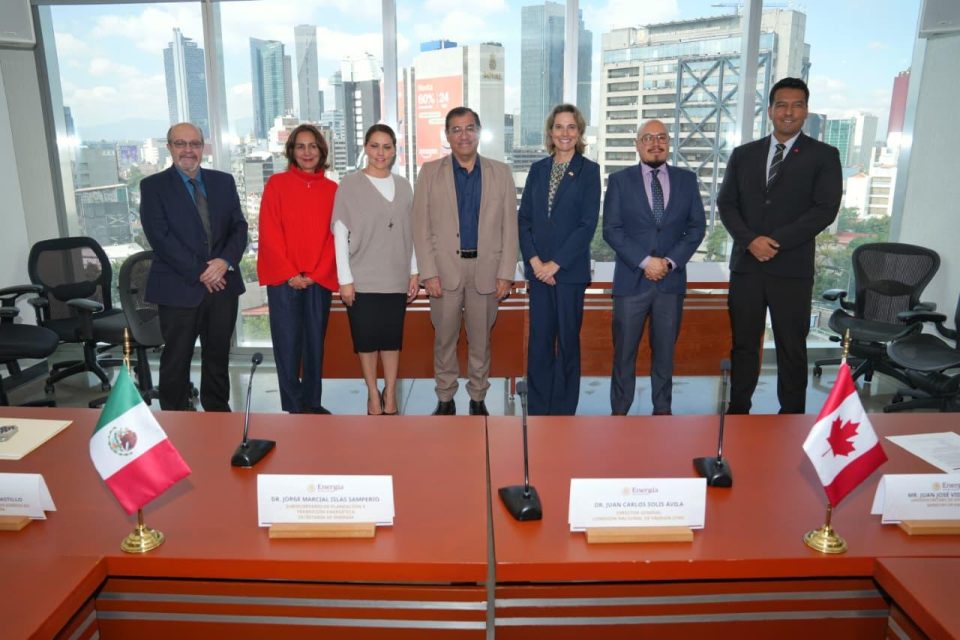 México y Canadá reactivan cooperación energética con agenda enfocada en transición y sostenibilidad