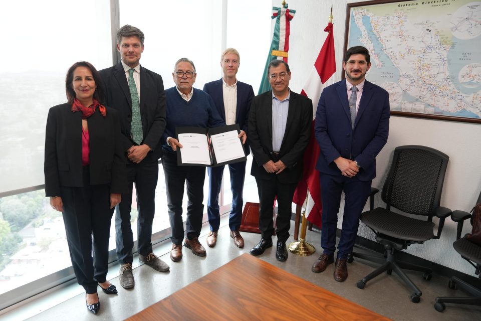 México y Dinamarca fortalecen cooperación en transición energética con nuevo memorándum de entendimiento
