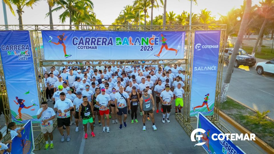 Cotemar realiza Carrera Balance en Ciudad del Carmen
