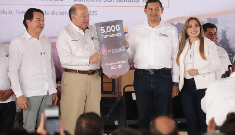 Pemex reconoce a Puebla como la entidad con mayor decomiso de huachicol y un aliado clave en el combate al robo de combustibles