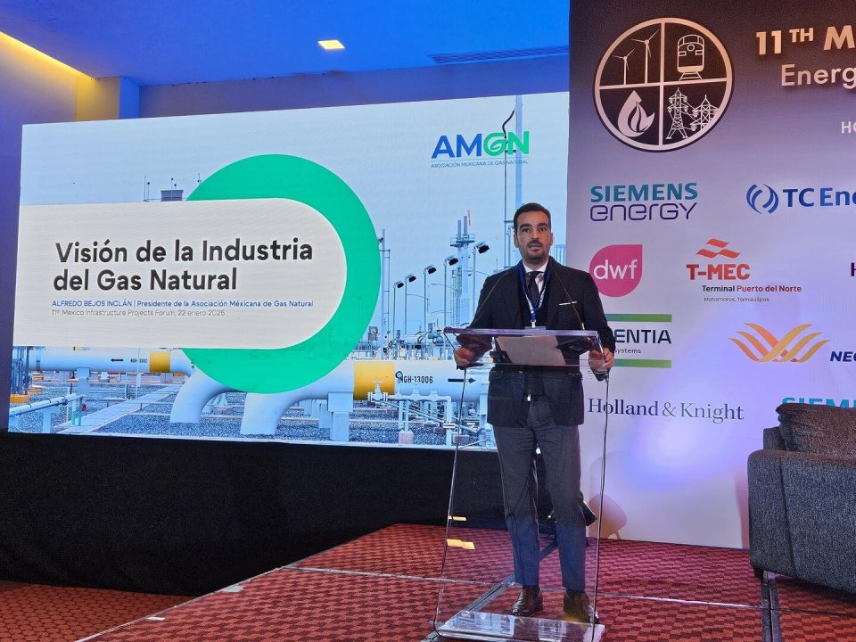 Gas natural, pilar del desarrollo regional y la transición energética en México: AMGN