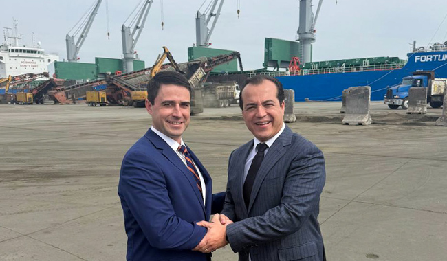 México y Estados Unidos refuerzan cooperación energética y logística en el puerto de Guaymas