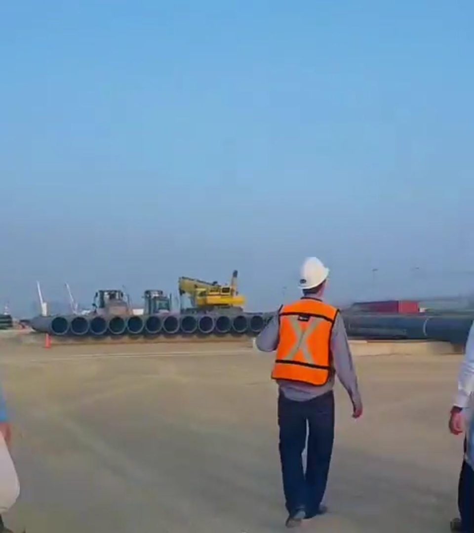 Infraestructura y equipos de perforación para proyecto Trion llegan al patio de PISSA en Puerto de Altamira