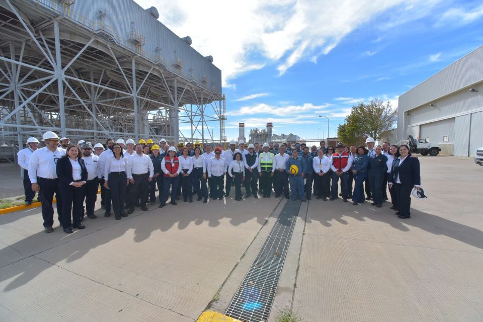 CFE reconoce a la Central Termoeléctrica de Chihuahua como la mejor del país